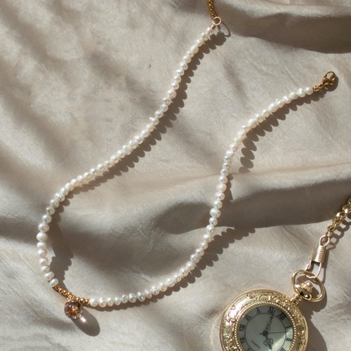 Ball, Snowball Pearl Necklace